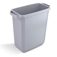 thumbnail image 2 of Durable DURABIN 60L Grey Plastic Waste Bin for Office Home & Public Spaces, 2 of 8