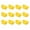 Yellow, variant on Stcellnmex 12 Pcs White Kids Small Plastic Bowls Microwave Dishwasher Safe Toddler Bowls for Cereal Snack Salad Dessert Soup