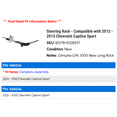 thumbnail image 2 of Steering Rack - Compatible with 2012 - 2015 Chevrolet Captiva Sport - AC Delco, 2 of 2