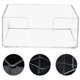 thumbnail image 4 of Dispensador de servilletas decorativo de acrílico transparente, organizador de servilletas transparente, 4 of 7