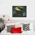 thumbnail image 4 of Logiee MoonNight Sky Crow Print Canvas Wall Art ,Art Poster,Canvas Decorative Picture,Decor Wall Pictures for Living Room Bedroom Bathroom,Ready to Hang, 4 of 6