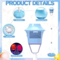 thumbnail image 3 of XFGOU Jouets et Passe-Temps Lampe de Rue Verticale Machine à Bulles Automatique Machine à Bulles avec Musique/lumière Contient une Solution à Bulles de 150 ml Convient pour Mariage/anniversaire/fête/extérieur Jouet à Bulles, 3 of 6