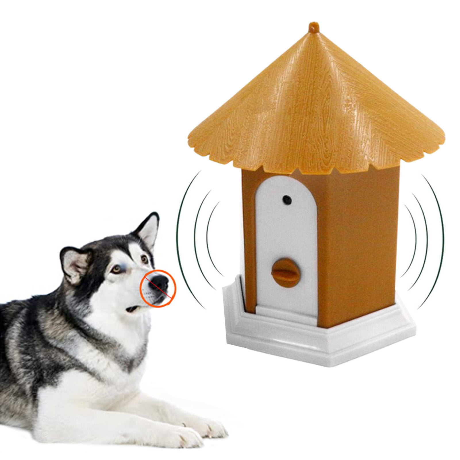 Ultrasonic Birdhouse BARK STOPPING DEVICE *Multiple Dogs 15m away Weatherproof 