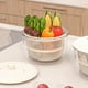 thumbnail image 1 of onlyliua Ofertas Del Día Liquidación Deshidratador de Verduras Multifunción para El Hogar Máquina de Volcado Rotatorio Manual Cesta de Drenaje para El Hogar Cesta de Lavado para Deshidratación de Fru, 1 of 7
