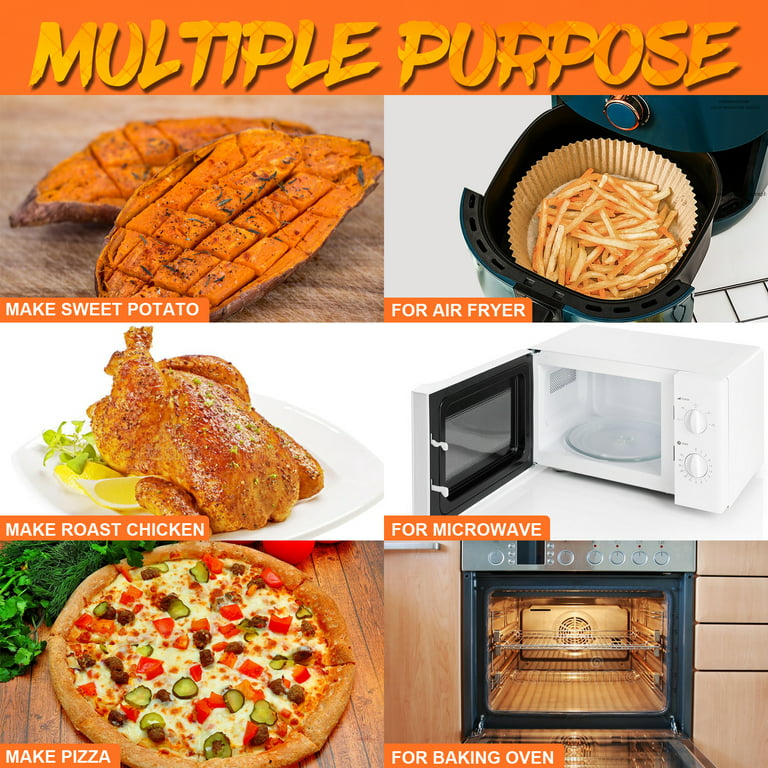 Air Fryer Disposable Paper Liner Air Fryer Toaster Oven, Non-stick