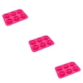 thumbnail image 1 of Wosthever Molde para rosquillas de 6 cavidades, bandeja antiadherente de silicona para hornear, resistente al calor, reutilizable, para hacer Type1 NO1, 1 of 6