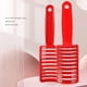 thumbnail image 4 of Peine grande y curvo rojo con diseño, para hombres y mujeres, pelo rizado, pelo liso, pelo estático, pelo suave, portátil, 4 of 8
