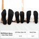 thumbnail image 4 of Calcetines tobilleros UouoSocks, 14 pares, para hombre y mujer, color negro, 4 of 5