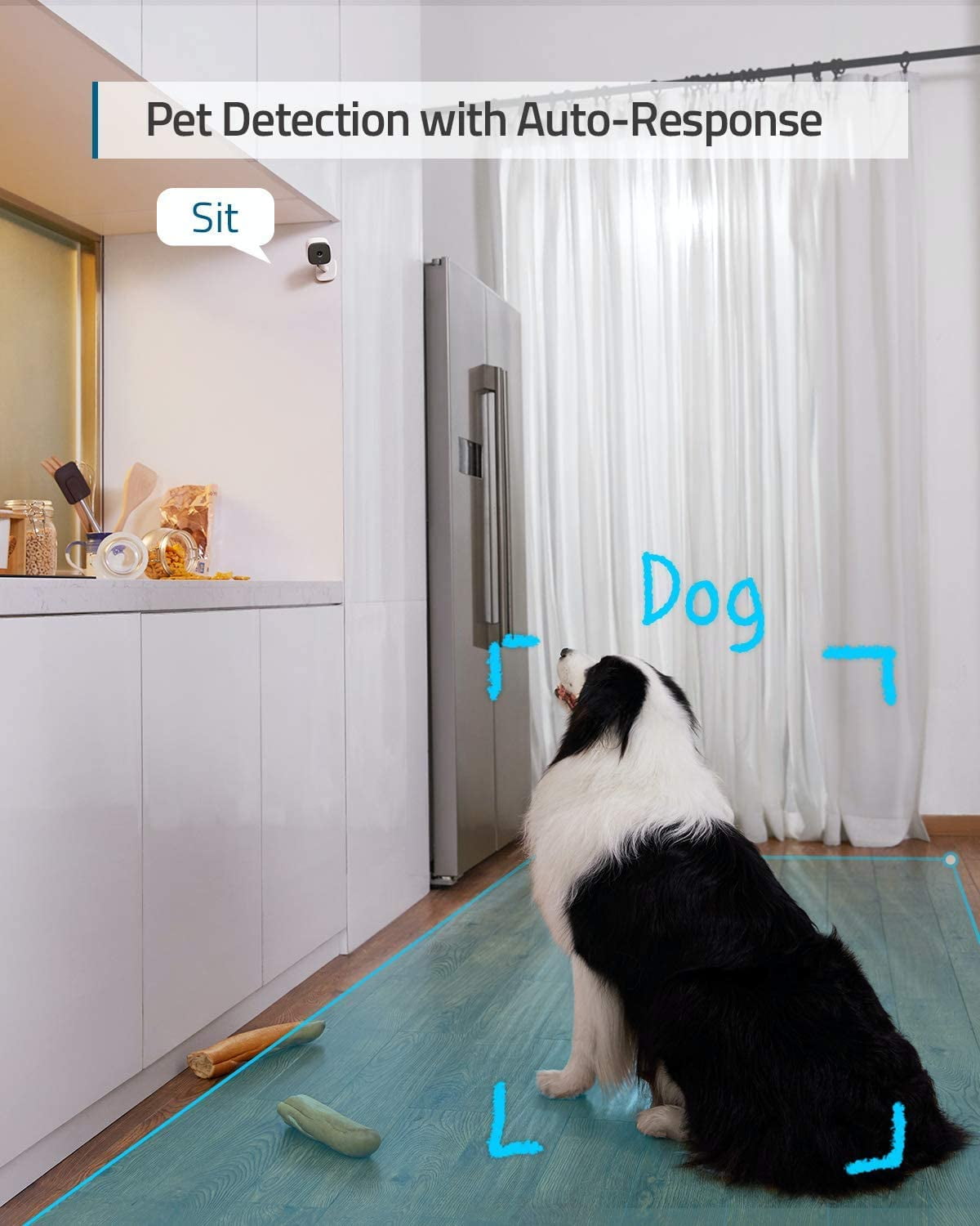 Eufy Security 2K Indoor Camera, White, 1 Pack