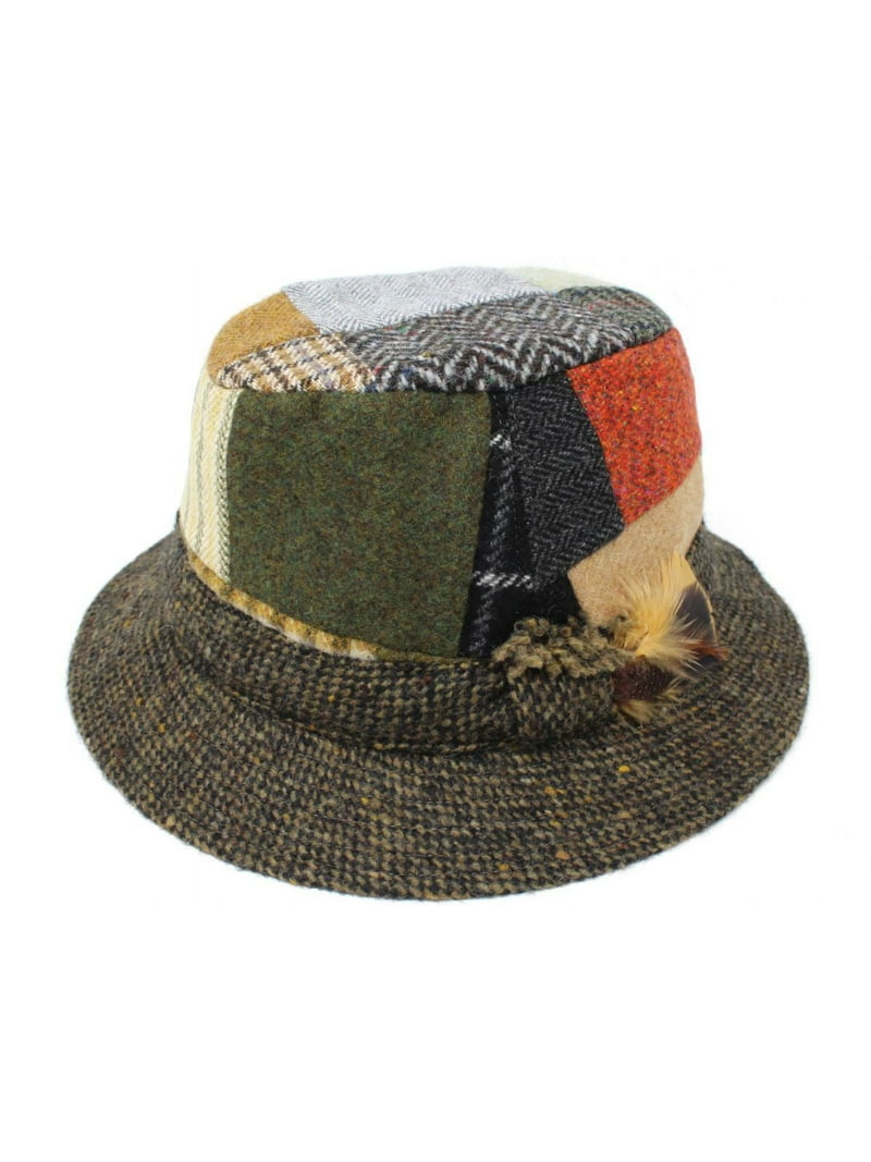 Hanna Hats of Donegal Tweed 100% Wool Walking Hat Made in Ireland