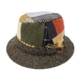 thumbnail image 5 of Hanna Hats of Donegal Tweed 100% Wool Walking Hat Made in Ireland, 5 of 7