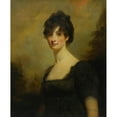 thumbnail image 2 of Sir Henry Raeburn 20x24 Gold Ornate Framed and Double Matted Museum Art Print Titled - Portrait of Mrs. Blair, 2 of 4