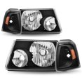 thumbnail image 1 of For 2001-2011 Ford Ranger Headlights+Corner Turn Signal Lights Pair Left+Right, 1 of 6