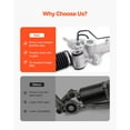 thumbnail image 3 of VEVOR Hydraulic Power Steering Rack and Pinion, Compatible with 2004-2006 Toyota Camry (SE or XLE Model), 2004 Toyota Camry (LE Model with 16" Wheels), 2007-2011 Toyota Camry (Except Hybrid Model), 3 of 9