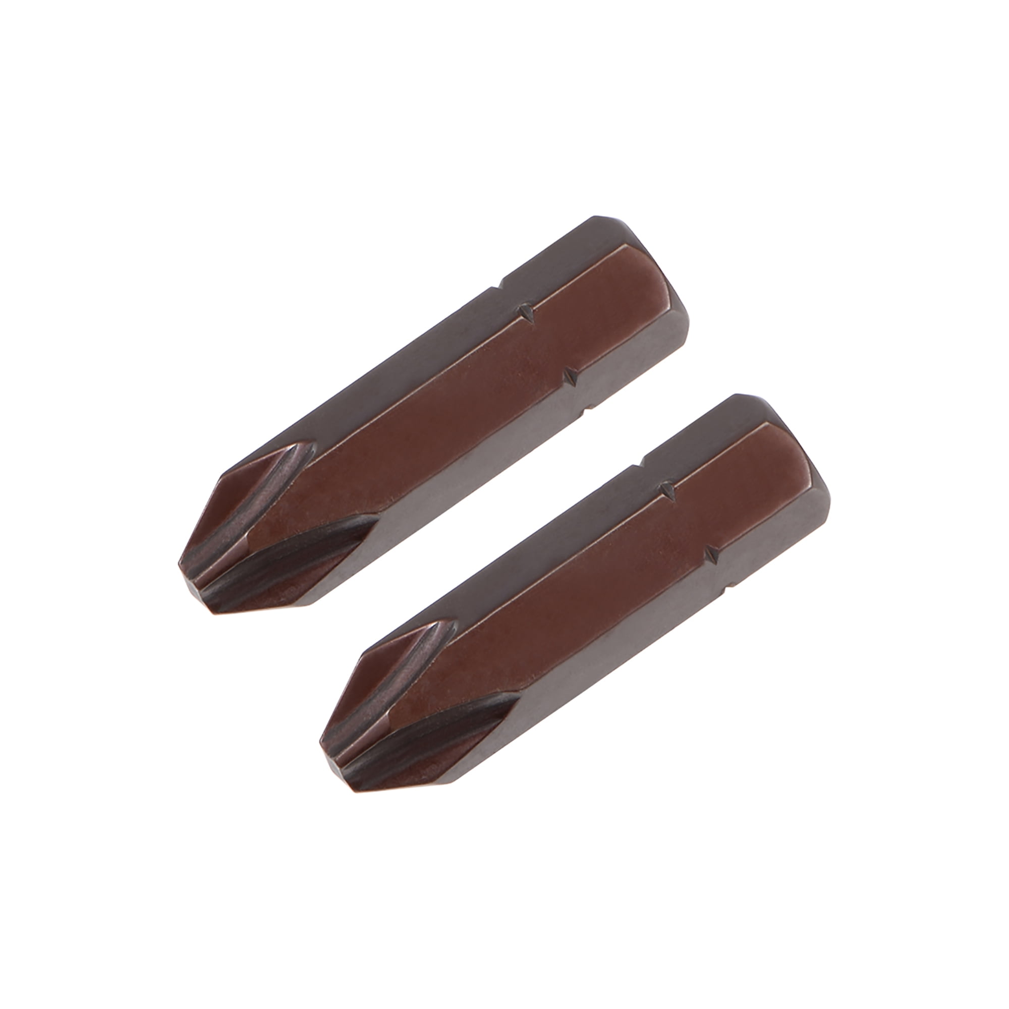 2 pcs Phillips Bits 5/16 inch 8mm Hex Shank 32mm Length Cross PH3 Screw Driver S2