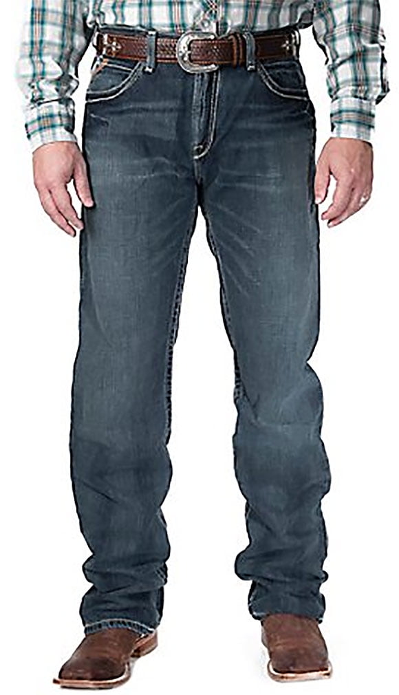 Ariat Men Low Rise Boot Cut Jeans 30W x 34L US