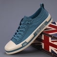 thumbnail image 3 of Chaussures en Toile Décontractées et Confortables pour Hommes, Polyvalentes, Automne, Basses, Chaussures en Toile pour Hommes, Style Coréen, à la Mode, à Agencement de Couleurs, Polyvalentes, 3 of 6