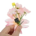 thumbnail image 4 of Unique Bargains 2 Pcs Hair Clip Grace New Ancient Gentle Flowers Duckbill Clip Pink, 4 of 5