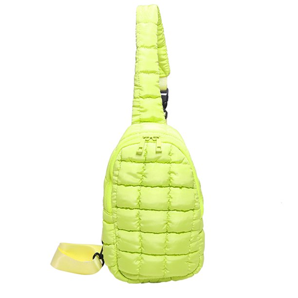 Riñonera Informal Con Forma Nube Bolso Pecho Acolchado para Mujer Hobo Suave