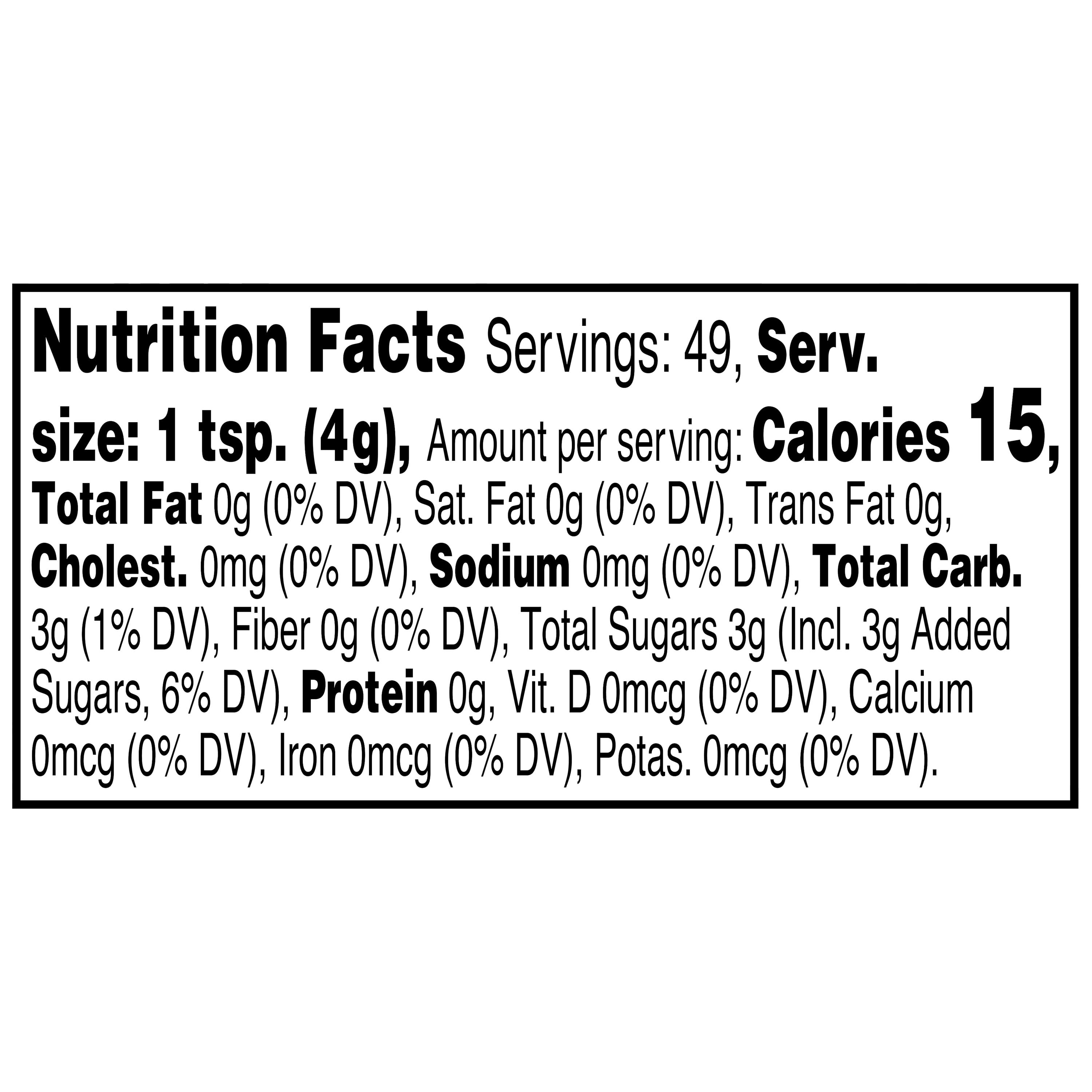 Great Value 6-Cell Rainbow Sprinkles, 6.91 oz