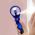thumbnail image 4 of Mini Handheld Fan Handheld Battery Powered Water Mist Spray Fan Portable Spray Fan For Travel, Camping, Outdoor, Hiking Makeup Home Office Outdoor(Blue), 4 of 8