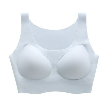 Gunia Women s Nursing Bras For Breastfeeding Seamless Bra Without Underwire Bralette Padded Comfortable Wireless T Shirt Bra Pull On Bra Crossback Comfortable Soft Bustier Comfortable Underwear
