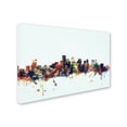 thumbnail image 2 of Trademark Fine Art "Boston MA Skyline Blue" Canvas Art by Michael Tompsett, 2 of 3