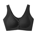 thumbnail image 2 of Plus Size Push up Bras for Women No Underwire Full Coverage Daily Tank bras Underwear for Women Black S, 2 of 4
