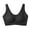 Black, variant on Women's Seamless Comfort Wireless Push Up Bra Ultra Soft Breathable Everyday T Shirt Bra Multiple Colors 34 36 38 40 B C D