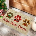 thumbnail image 6 of Meggemo Christmas Outdoor Porch Entrance Mat - Durable Easy-Maintain Design - Decoration Carpet For Christmas Holiday Home Entry, 6 of 7