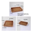 thumbnail image 2 of Naiovety Cesta de ratán tejida a mano, papelería, caja de almacenamiento para té y azúcar, caja de escritorio de estilo nórdico, Type2 NO2, 2 of 6