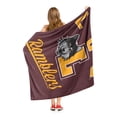 thumbnail image 3 of The Northwest 1COL-23600-0282-OOF 50 x 60 in. NCAA Loyola Chicago University Alumni Silk Touch Throw Blanket, 3 of 5
