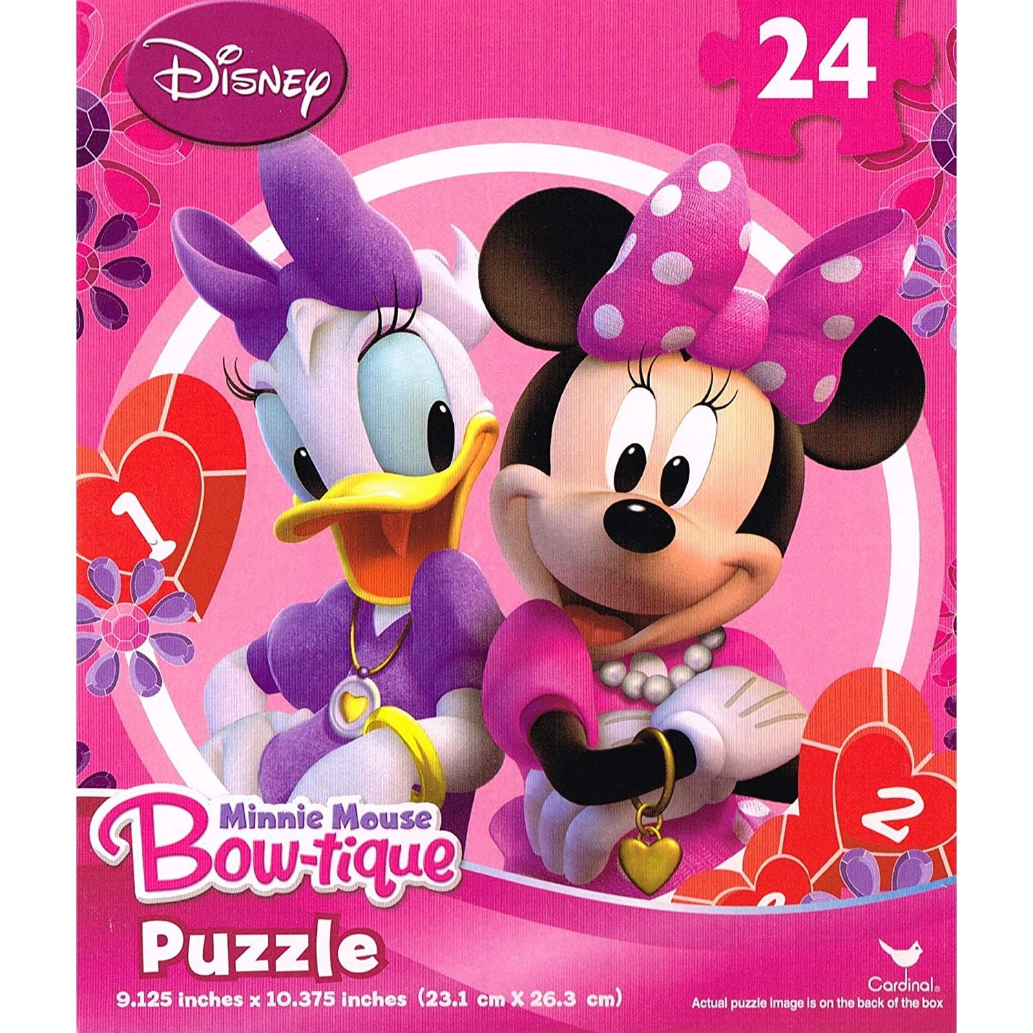 Cardinal Disney Junior - Minnie - 24 Pieces Shaped Jigsaw Puzzle - v2 -  Disney Junior - Minnie - 24 Pieces Shaped Jigsaw Puzzle - v2 . shop for  Cardinal products in India.
