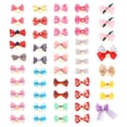 thumbnail image 1 of MasteelfCA 50Pcs Decorative Dog Bows Adorable Cat Bowknots Cloth Pet Bowties (Random Color), 1 of 8