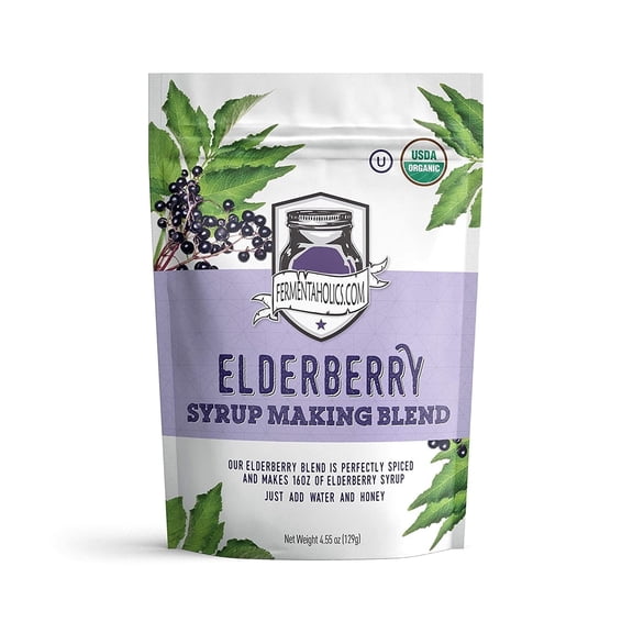 Fermentaholics USDA Organic Elderberry Syrup Making Blend