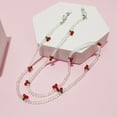 thumbnail image 3 of AOOOWER Versatile Eyeglasses Chain Necklace Trendy Cherry Eyeglasses Chain Accessory For Women Perfect For Daily Use Dates, 3 of 21