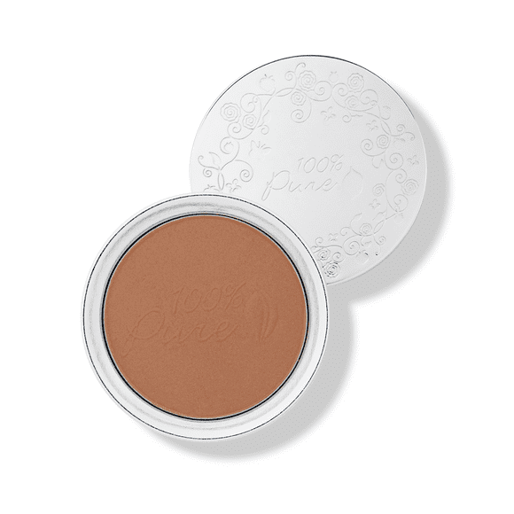 100% PURE Fruit Pigmented Foundation Powder, Cocoa, 0.32 Oz 100% PURE belleza