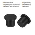 thumbnail image 3 of Uxcell High Temp Silicone Plug Solid Silicon Stopper 11mm Black, 3 of 7