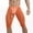Orange, variant on Men's Fitness Mesh Shorts Yoga Capris See Through Jammer Swimsuit Beachwear