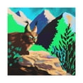 thumbnail image 4 of Lynx in Minimalism - Canvas, 4 of 25