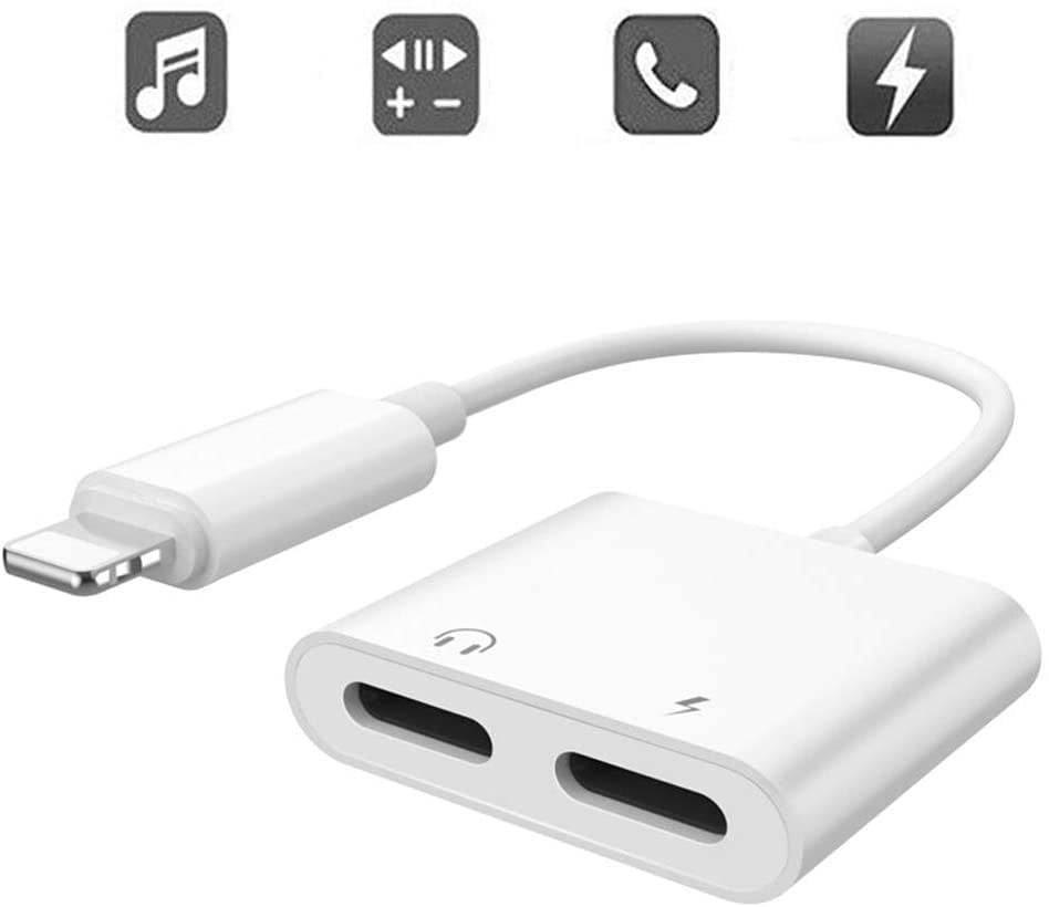 USB C Splitter Adapter, 2 in 1 Dual Audio and Fast Charger USB C