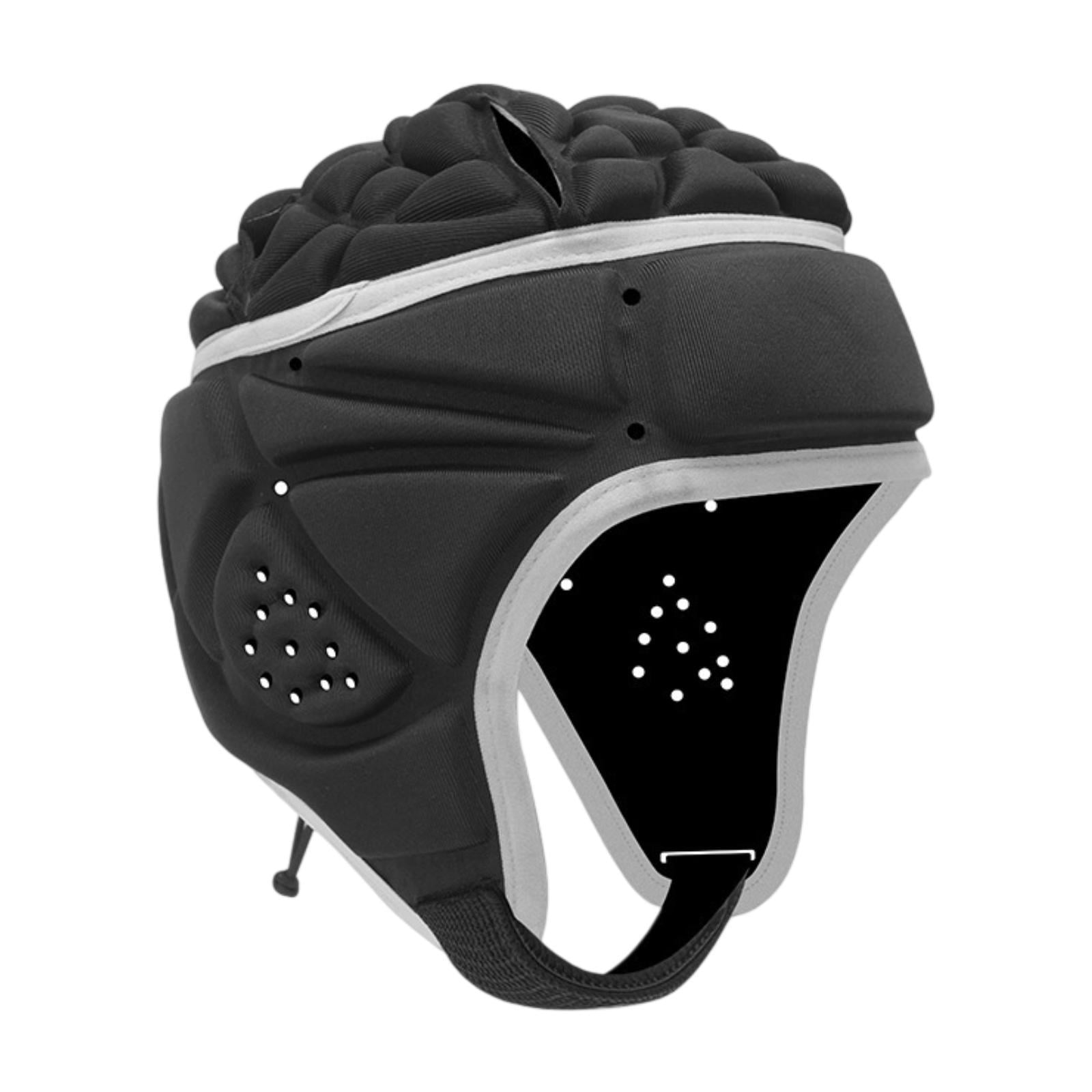 Dualoai Football Helmet Hat Head Guard Roller Skating Breathable Rugby Headgear Kids