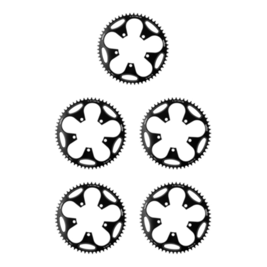 Wweixi 1/2/3/5 110BCD Bike Narrow Wide 50-60T for Crankset