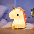 thumbnail image 3 of Luz Nocturna de Unicornio Brillar LED Recargable 7 Colores para Niños, 3 of 5