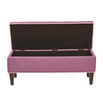 thumbnail image 4 of OS Home and Office Furniture Model CMB-M41 Cambridge Upholstered Storage Ottoman with Tufted Buttons, 4 of 5