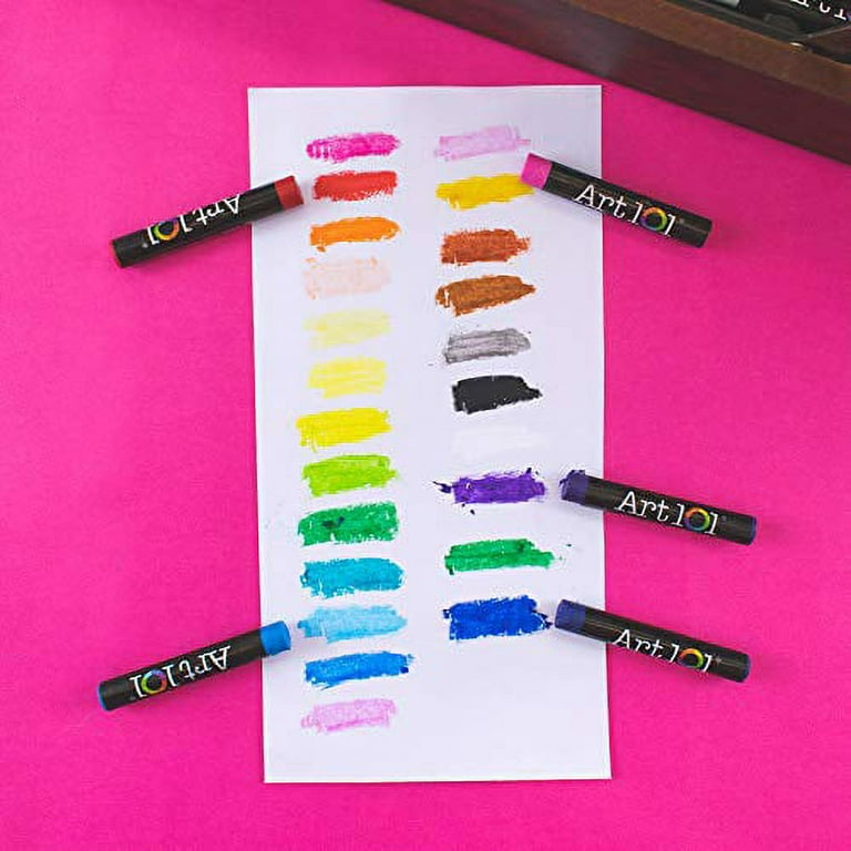 Art 101 Color Crayons - set of 29