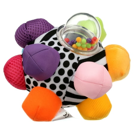 Sassy Bumpy Ball Developmental Baby Toy Inspires Motor Skills - 6 Months and Up