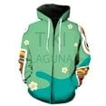 thumbnail image 1 of Sudadera con capucha y cremallera estilo hawaiano de isla tropical para hombre, con estampado 3D, informal, de manga larga, unisex, a la moda, gran oferta 2024, 1 of 6