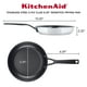 thumbnail image 2 of Sartén KitchenAid de acero inoxidable pulido de 5 capas, 21 cm, 2 of 9