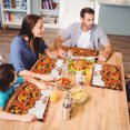 thumbnail image 4 of Home and Kitchen Qwtwty New Halloween Placemats Dining Table Coffee Table Party Decorations Table Mats Heat Insulating Mats Digital Printing Linen Tablecloths, 4 of 5